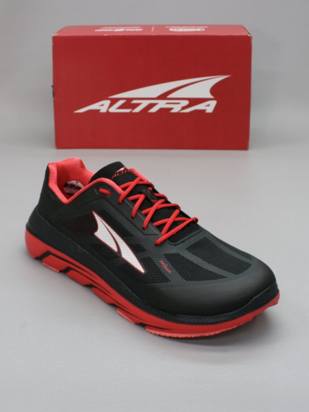Altra Men's 11.5 Duo Red Black Road Running Zero Drop Shoes Sneakers AFM1838F-6